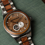 Burlwood Silver Vintage Automatic 40mm