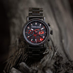 Forest Fire Red Chrono 44mm