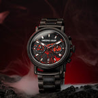 Forest Fire Red Chrono 44mm