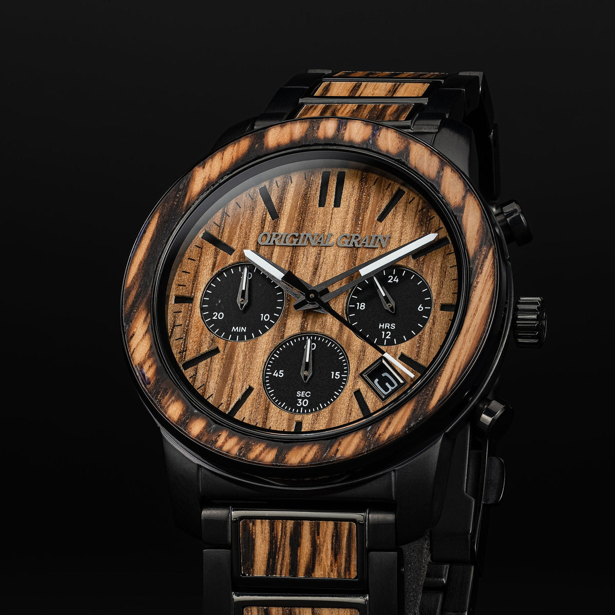Charred Whiskey Black Barrel Chrono 42mm