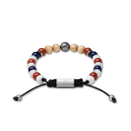 Chicago Cubs Round Macrame Bracelet 8mm