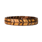 Whiskey Espresso Arrow Bracelet