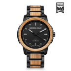 American Heritage Bourbon Barrels Black 42mm