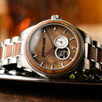 Burlwood Silver Vintage Automatic 40mm