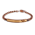 Whiskey Espresso Curb Bracelet