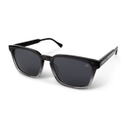 Sunset Grey oak Transparent Black Sunglasses
