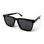 Revival Ebony Gold Shiny Black Sunglass
