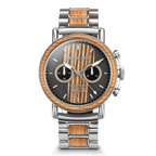 Brewmaster Silver Mechanical Chrono 44mm