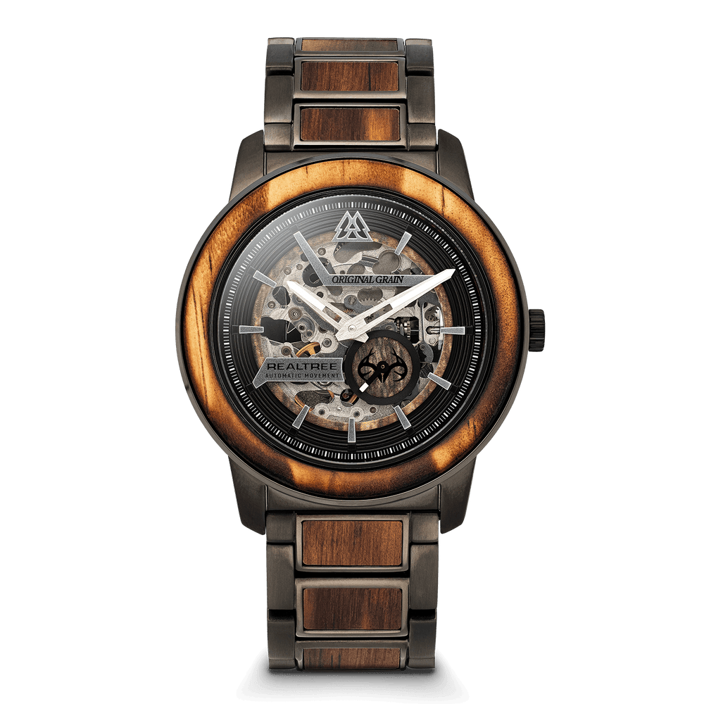 Realtree Charred Pine Barrel 44mm Automatic