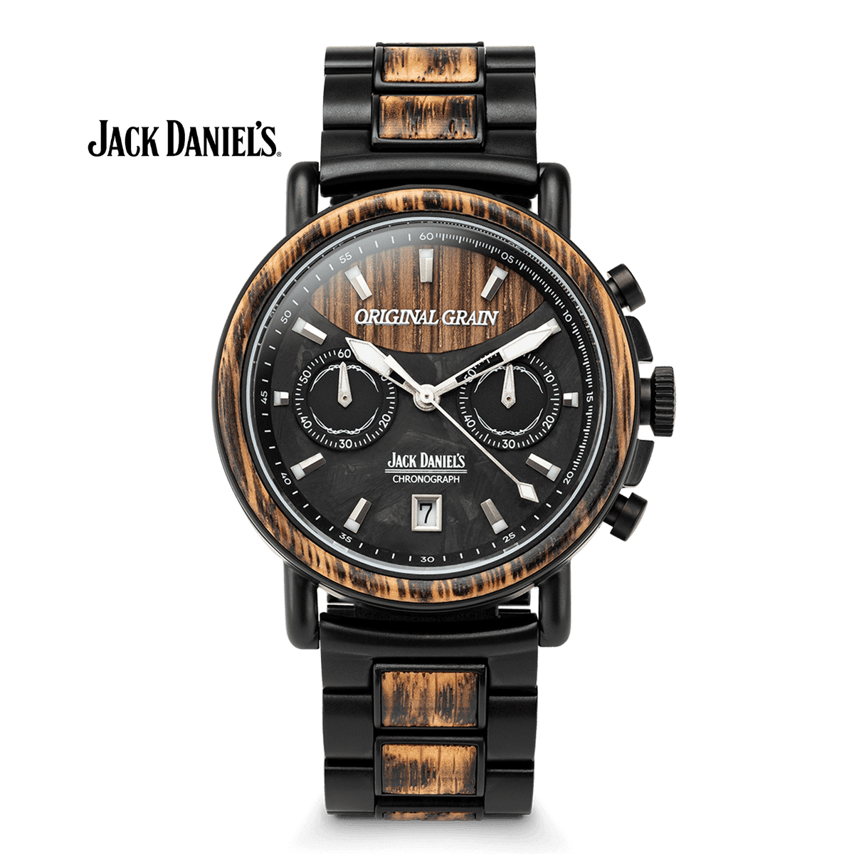Jack Daniel's Charred Black Chrono 44mm