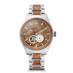 Burlwood Silver Vintage Automatic 40mm