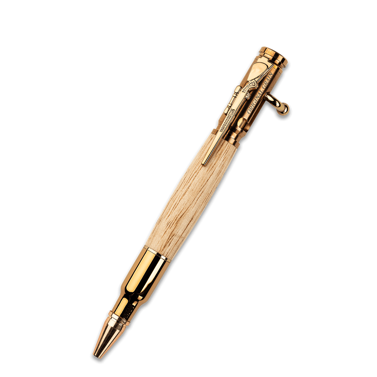 Whiskey Espresso Bolt-Action Pen