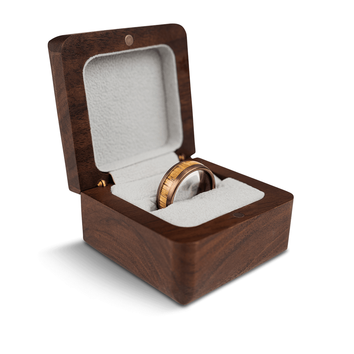 Whiskey Espresso Single Barrel Ring
